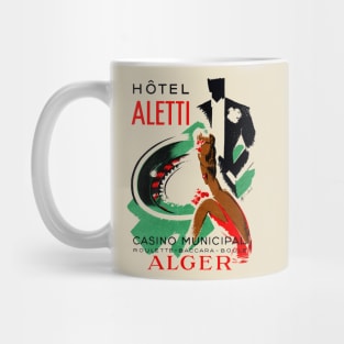 1935 Hotel Aletti Casino Algeria Mug